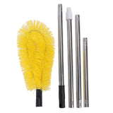 Gutter Cleaning Brush with Stainless Steel Long Rods Nylon Adjustable Gutter Cleaning Tool for Roof Dust Leaves Debris In Australia - Darrahopens
