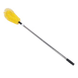 Gutter Cleaning Brush with Stainless Steel Long Rods Nylon Adjustable Gutter Cleaning Tool for Roof Dust Leaves Debris