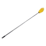 Gutter Cleaning Brush with Stainless Steel Long Rods Nylon Adjustable Gutter Cleaning Tool for Roof Dust Leaves Debris