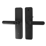 Fingerprint Entry Lock with 2 Keys 2 IC Cards Passcode Sensitive Accurate Smart Entry Door Handle for Wood Door Office Apartment Home In Australia - Darrahopens