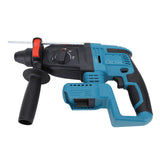 3 in 1 Impact Drill Hammer Set Lightweight Rechargeable Adjustable Mode Rotating Handle for Woodworking Projects Installation