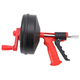 Drain Snake Manual Or Drill Powered 65 Manganese Steel Spring High Hardness Flexible Clog Remover for Toilet Kitchen 10m Spring