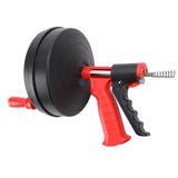 Drain Snake Manual Or Drill Powered 65 Manganese Steel Spring High Hardness Flexible Clog Remover for Toilet Kitchen 10m Spring
