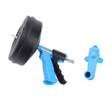Drain Cleaning Machine 65 Manganese Steel Spring Flexible 2 Modes Plumbing Snake for 50-75mm Pipe 10m / 32.81ft Spring In Australia - Darrahopens