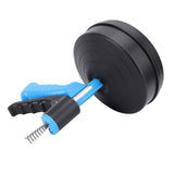 Drain Cleaning Machine 65 Manganese Steel Spring Flexible 2 Modes Plumbing Snake for 50-75mm Pipe 10m / 32.81ft Spring