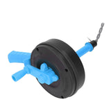 Drain Snake High Hardness 65 Manganese Steel Double Modes Plumbing Drain Auger for Toilet Kitchen Bathroom 7.5m / 24.6ft