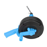 Drain Snake High Hardness 65 Manganese Steel Double Modes Plumbing Drain Auger for Toilet Kitchen Bathroom 7.5m / 24.6ft