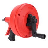 Plumbing Snake 2 Modes Efficient 65 Manganese Steel Spring Drain Clog Remover for Kitchen Toilet 10m Spring