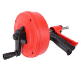 Plumbing Snake 2 Modes Efficient 65 Manganese Steel Spring Drain Clog Remover for Kitchen Toilet 10m Spring