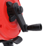 Drain Auger 65 Manganese Steel High Hardness Double Modes Plumbing Drain Auger Clog Remover for Toilet Kitchen Bathroom 5m / 16.4ft Spring