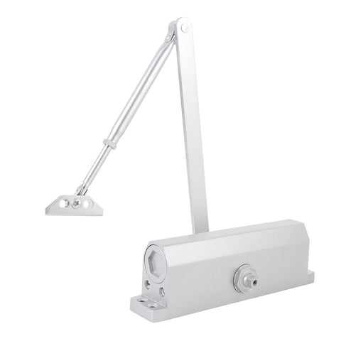 Heavy Duty Automatic Door Closer Hydraulic Buffer Door Closing Device for 80-110kg Weight 1000-1600mm Width Doors