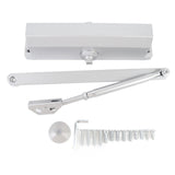 Heavy Duty Automatic Door Closer Hydraulic Buffer Door Closing Device for 80-110kg Weight 1000-1600mm Width Doors