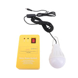 Solar Power Panel Generator Kit with USB Charging Cable LED Flashlight for Home/Outdoors In Australia - Darrahopens