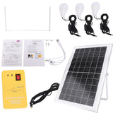 Solar Power Panel Generator Kit with USB Charging Cable LED Flashlight for Home/Outdoors In Australia - Darrahopens