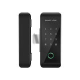 Smart Lock WIFI Fingerprint Push Pull Keyless Entry Door Locks for Glass Metal Wood Door TY APP Remote Control Multi Language In Australia - Darrahopens