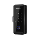 Smart Lock WIFI Fingerprint Push Pull Keyless Entry Door Locks for Glass Metal Wood Door TY APP Remote Control Multi Language