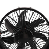 Wood Stove Fan Heat Powered Fireplace Fan with Protective Cover Aluminum Alloy Freestanding Wall Mount Manual 360 Degree Adjustment Angle