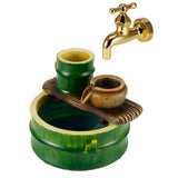 Rockery Flowing Water Floating Faucet Desktop Decoration Home Office Table Ornament