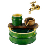 Rockery Flowing Water Floating Faucet Desktop Decoration Home Office Table Ornament