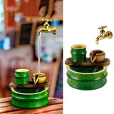 Rockery Flowing Water Floating Faucet Desktop Decoration Home Office Table Ornament