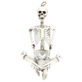 Halloween Resin Full Body Skeletons with Movable Joints for Home Costume Party Decoration PropsM