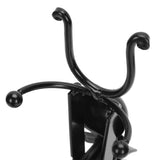 Iron Wine Holder Tricycle Shape Wine Bottle Rack Stand for Bar Counter Home DecorBlack
