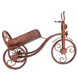 Iron Wine Holder Tricycle Shape Wine Bottle Rack Stand for Bar Counter Home DecorBronze In Australia - Darrahopens