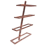 Rustic Wall Mounted Wine Rack Wine Bottle Holder Shelf for Household Dining Room Cabinet4 Bottle In Australia - Darrahopens