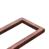 Rustic Wall Mounted Wine Rack Wine Bottle Holder Shelf for Household Dining Room Cabinet4 Bottle