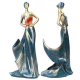 Girl Figurines Wine Holder Wine Bottle Rack Stand for Bar Counter Home Decor AccessoriesBS811