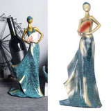 Girl Figurines Wine Holder Wine Bottle Rack Stand for Bar Counter Home Decor AccessoriesBS811