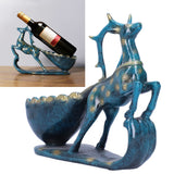 Wine Rack Ornament Holder Figurine Home Wine Cabinet Artware Decoration Wedding Business Gift