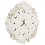 European Style Wall Clock Silent Battery Operated Clock for Home Living Room Bar Hotel Decor