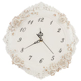 European Style Wall Clock Silent Battery Operated Clock for Home Living Room Bar Hotel Decor