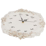 European Style Wall Clock Silent Battery Operated Clock for Home Living Room Bar Hotel Decor