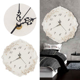 European Style Wall Clock Silent Battery Operated Clock for Home Living Room Bar Hotel Decor