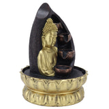 Resin Buddha Statue Water Running Fountain Feng Shui Ornament Indoor Waterscape Craft Home DecorUS Plug 110V In Australia - Darrahopens