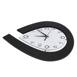 Nordic Style Unique Shape Hanging Clock Mute Wall Clock for Living Room Coffee Shop Store In Australia - Darrahopens