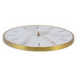 Modern Wall Clock with Large Pendulum Round Mute Hanging Clock for Home Bar Cafes