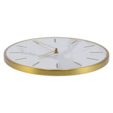 Modern Wall Clock with Large Pendulum Round Mute Hanging Clock for Home Bar Cafes