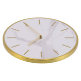 Modern Wall Clock with Large Pendulum Round Mute Hanging Clock for Home Bar Cafes