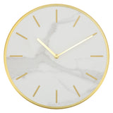 Modern Wall Clock with Large Pendulum Round Mute Hanging Clock for Home Bar Cafes