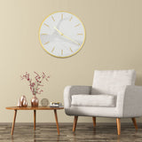 Modern Wall Clock with Large Pendulum Round Mute Hanging Clock for Home Bar Cafes