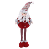 Retractable Standing Santa Claus Doll Christmas Ornament Home Decoration for Home Festival