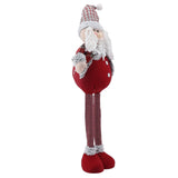 Retractable Standing Santa Claus Doll Christmas Ornament Home Decoration for Home Festival