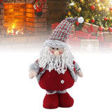 Retractable Standing Santa Claus Doll Christmas Ornament Home Decoration for Home Festival