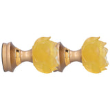 2Set LED Lotus Buddha Lamp Imitated Colored Glaze Prayer Light Home Meditation Buddhist SuppliesUS Plug 100‑240V
