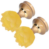 2 Set LED Buddhist Light Yellow Buddha Lamp Adjustable Buddhist Flower Light Buddhism SupplyAU Plug 100-240V