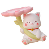 Cat Statue Storage Tray Resin Stable Base Multi Function Cute Cat Sculpture Table Decoration for Entrance In Australia - Darrahopens