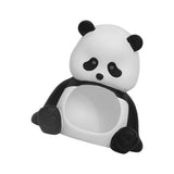 Panda Serving Tray Keys Wallets Fruit Holder Storage Ornament Home Office Table Decor Sculpture Panda Fruit Basket